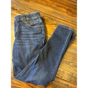 Democracy Women's Size 8 "Ab" Technology Dark Wash Skinny Jeans